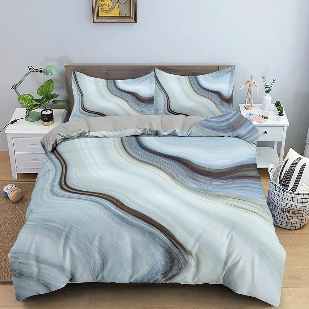 Comfortable Stylish Pattern Duvet Cover Set With Duvet Cover And Pillowcases King Queen Twin Sizes For All Ages