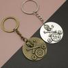 Hot Selling Jewelry, Minimalist Skull Gear Keychain Pendant
