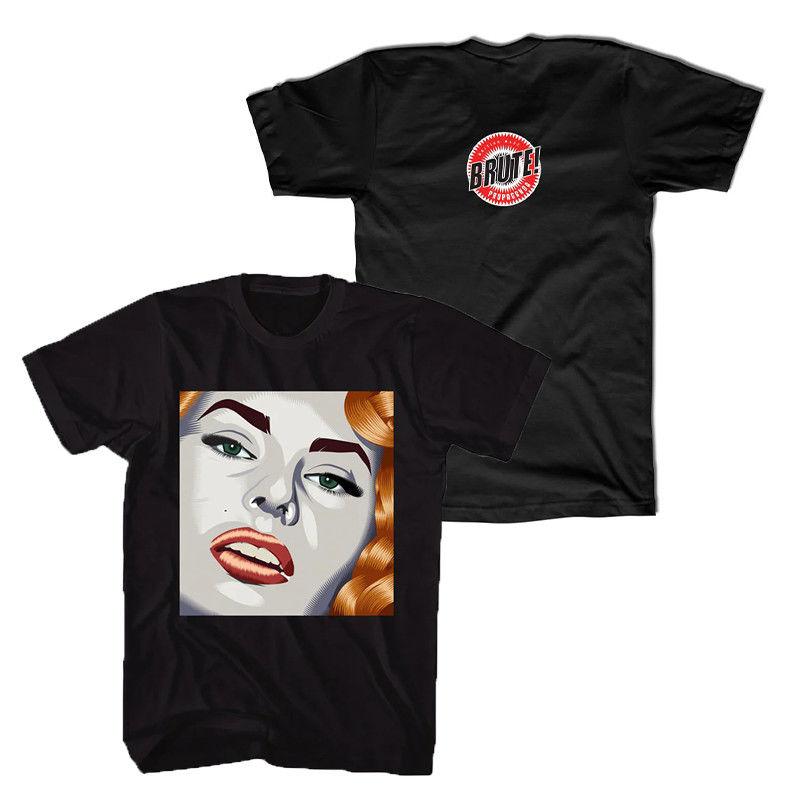 KMFDM Band Industrial Metal Rock Vintage High Street Loose American Casual Cotton Men's and Women's T-Shirts Short Sleeves