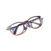 Unisex Retro Square Sandalwood Optical Glasses with Wooden Frame