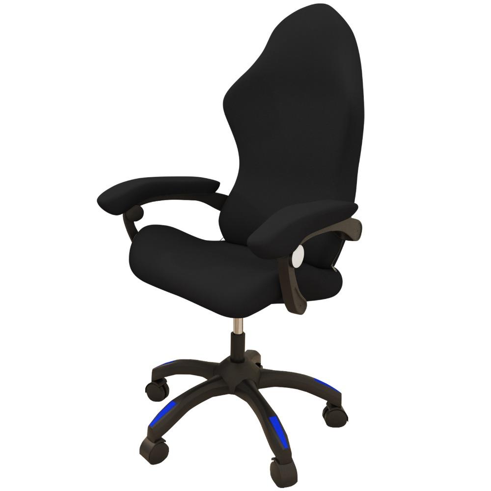 Breathable Gaming Chair Cover Leather With Armrests Covers Electronic Sports Chair Cover Anti-Slip Stretchable
