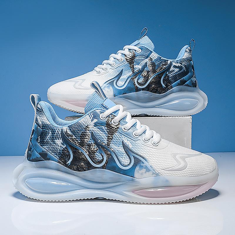 Nuove scarpe da ginnastica casual con plateau alla moda per la primavera, scarpe da papà, scarpe da corsa per studenti, traspiranti, per coppia
