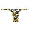 Zebra Animal Silky Highly Sharp Available In Two Sizes and La Pomme Made In Half-back Bikini, Print, Print, Material, Stretchable, Fit, Men's