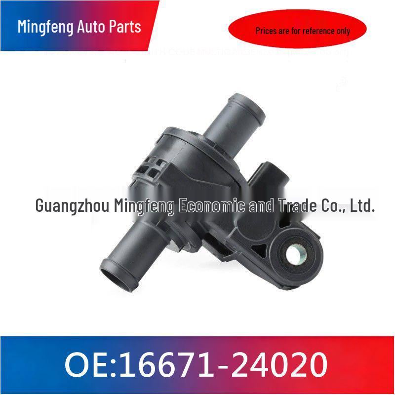Water Temperature Coolant Flow Control Bypass Valve for 2018-2021 RAV4 (Part Number 16671-24020)