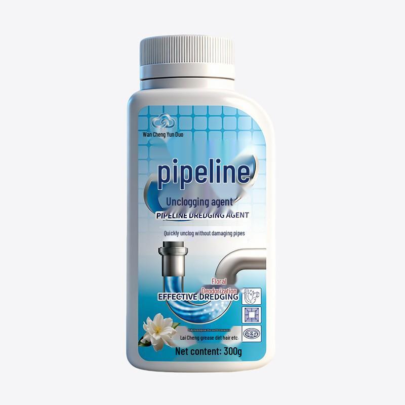 Powerful Liquid Pipe Dredger: Unclogs Toilets, Sewer Lines, and Dissolves Kitchen Grease with Deodorizing Effect