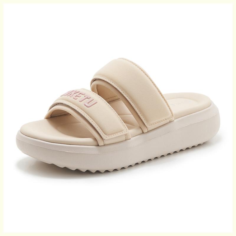 New 2025 Spring And Summer Casual Comfortable Sole Large Size Comfortable Simple Thick Sole Sandals Breathable And Versatile