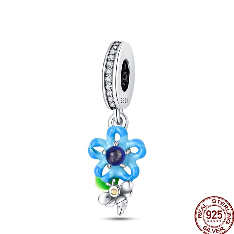 Copper Colorful Butterfly Insect Animal Giraffe Cute Kitten Beaded Beads Suitable Fit Pan Original Bracelet