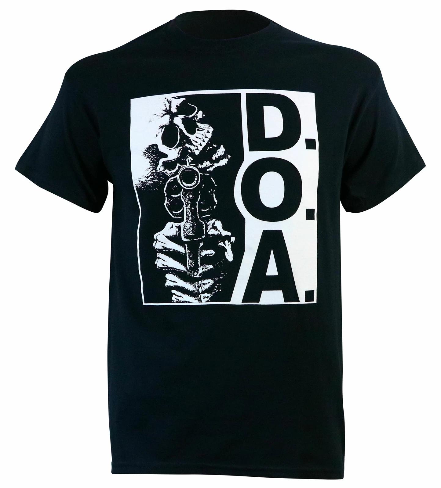 Dead On Arrival Murder T-Shirt Black S M L XL 2XL NEW XL
