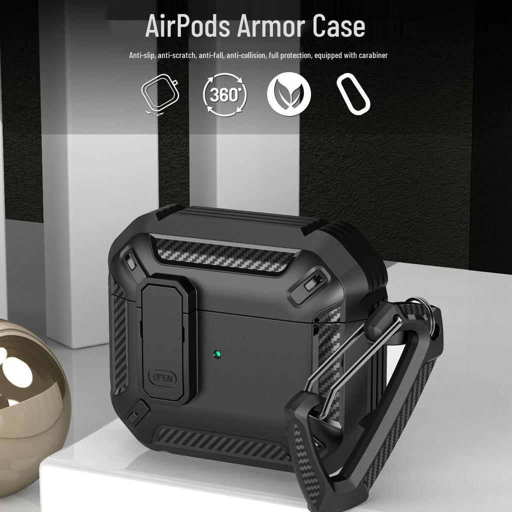 Protective Case for New AirPods Pro 4th Generation with Bluetooth Earphones