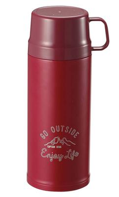 Captain Stag Sports Water Direct Drinking or Cup Double Stainless Steel Vacuum Monte (CAPTAIN STAG) Bottle, Bottle, Drinking, 2-Way, Bottle,