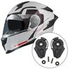 2 Pieces Helmet Visors Base Professional Practical Spare Parts Sturdy Premium Direct Replaces
