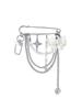 VVV Princess Ribbon Safety Pin Keyring