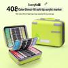 Guangna 8101 Stackable Soft Tip Acrylic Marker Set - 408 Colors for Art & DIY Graffiti