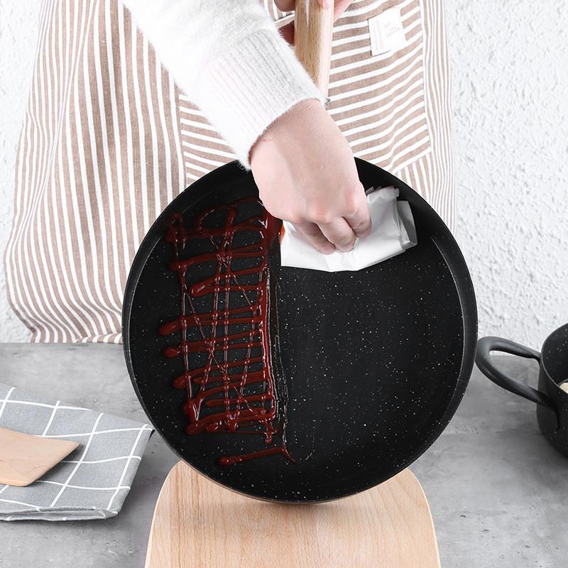 Kulatá nerezová nepřilnavá pánev na smažení Pánev na vejce omelety Hrnec Domácí hrnce na vaření Kuchyňské náčiní Kuchyňské nádobí Nádobí