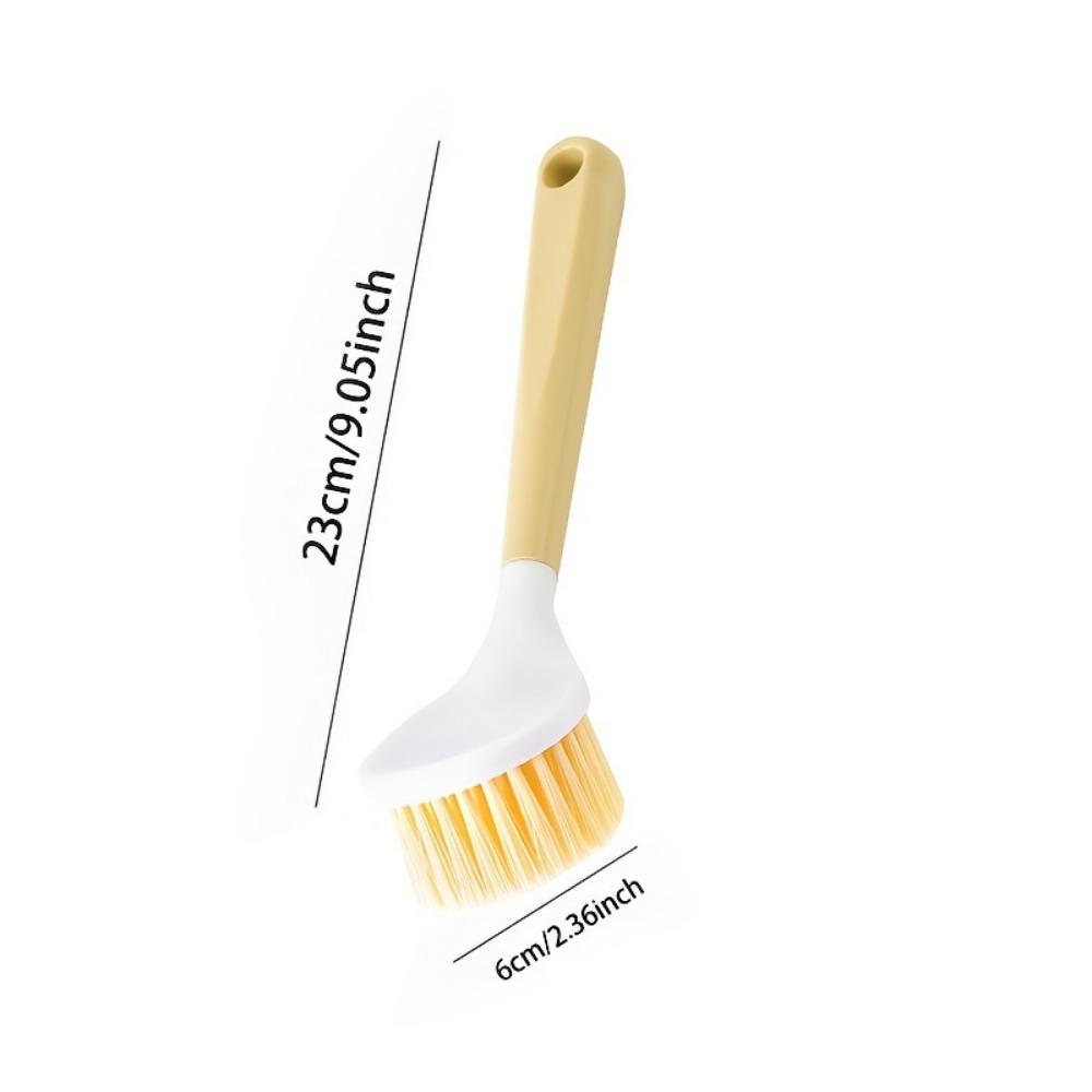 1pc, Long Handle Multi-functional Kitchen Cleaning Brush, Durable Pot Washing Brush for Pans, Pots, and Dishes