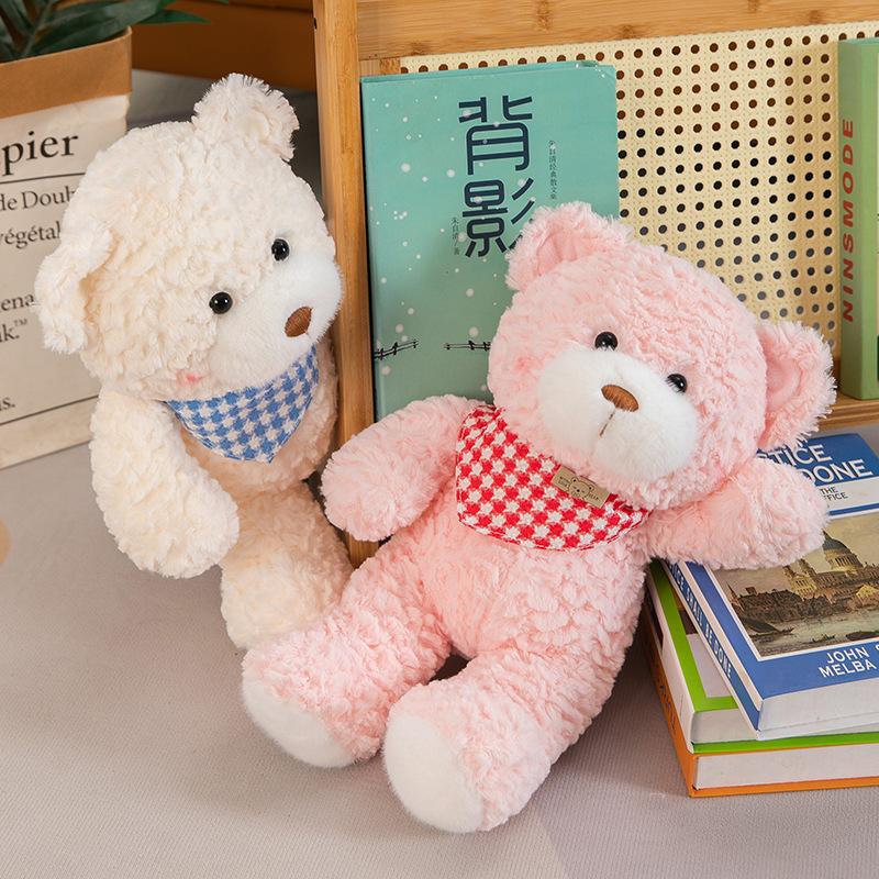 Niedlicher Schal Bär Plüschtier Greifautomat Puppe Kinder Schlafkissen