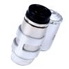 Phone Microscope 45X Phone Camera Microscope Magnifier Attachment with 2pcs LED for Inspection