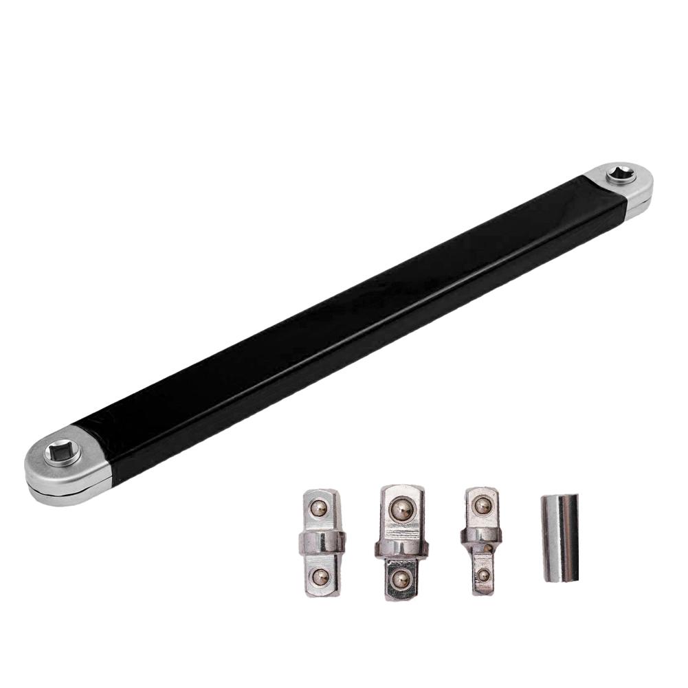 

Offset Extension Wrench High-Carbon Steel Impact Socket Ratchet Wrench Car Spanner Mixed Multifunction Dynamics Hand Tools