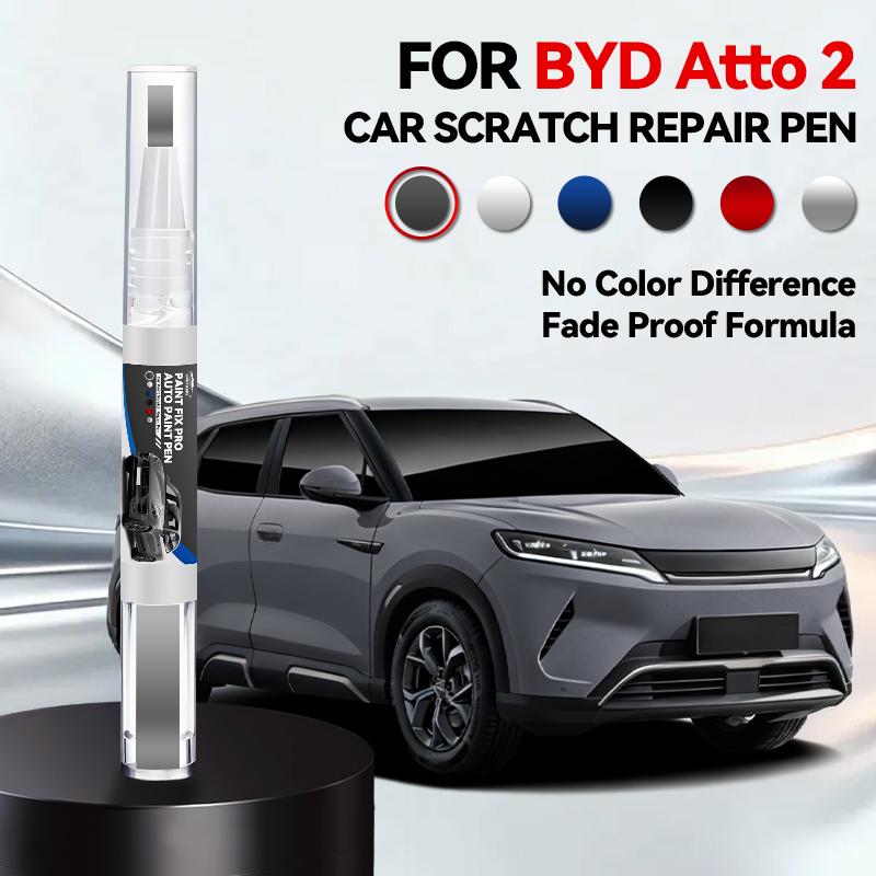 

2026 Hot Car Accessories For BYD ATTO 2 Car Paint Repair Pen Touch Up Scratch Remover DIY Auto Accessories White WAC Green HCJ G
