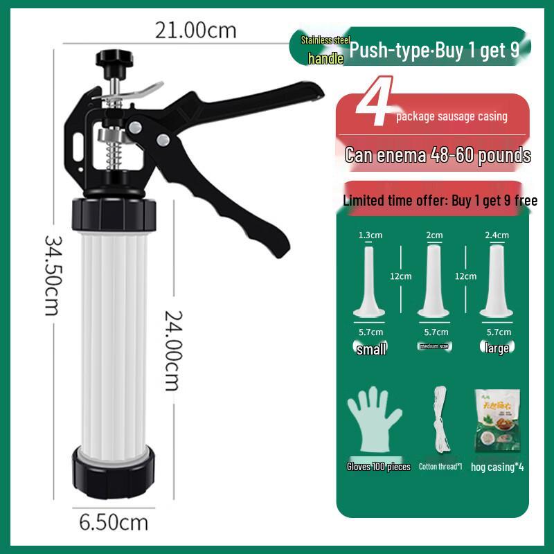 Zhaoran Household Manual Sausage Stuffer