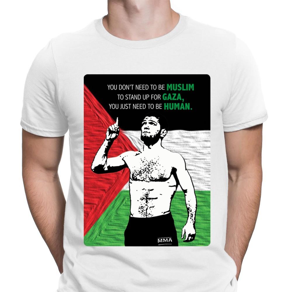 Free Palestine TShirt Save Gaza Palestinian Solidarity Human Rights Tee PD442 2XL