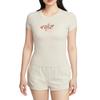 Nike Sportswear Regular T Shirt Women's Light Earth Umber HF9723-104