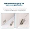 1Pcs Double Spring Steel Ball Bead Lock Brass Copper Door Catch  for Furniture Cupboard Cabinet Door