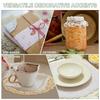 50/100/150pcs Paper Doilies Paper Lace Doilies Disposable Round Modern Decorative Placemats Bulk Fit for Cakes Desserts
