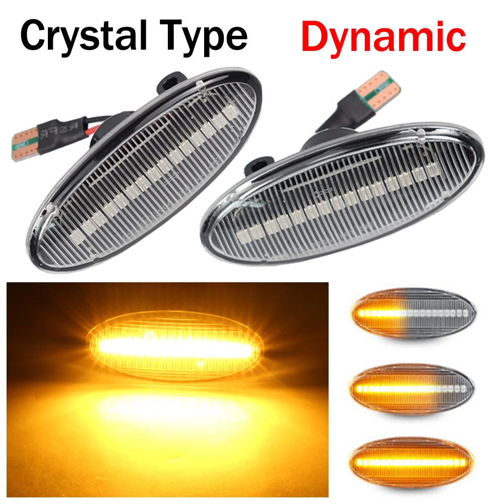 

2x Боковой габаритный фонарь для автомобиля Nissan X-trail T31 Qashqai J10 Cube Juke Leaf Micra Micra K13 Note E11 Динамический светодиодный указатель поворота