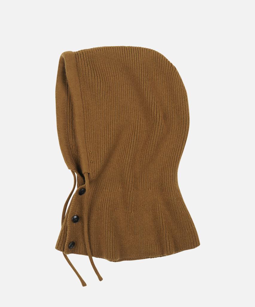 FRIZMWORKS Merino Wool Knit Balaclava _ Caramel