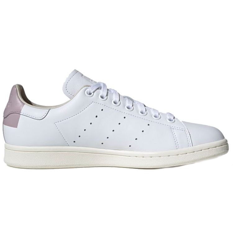 Adidas Originals Stan Smith Shoes Retro Casual Non-Slip Lightweight Low-Top Skate Shoes Women Shoes Pink Purple EE5859