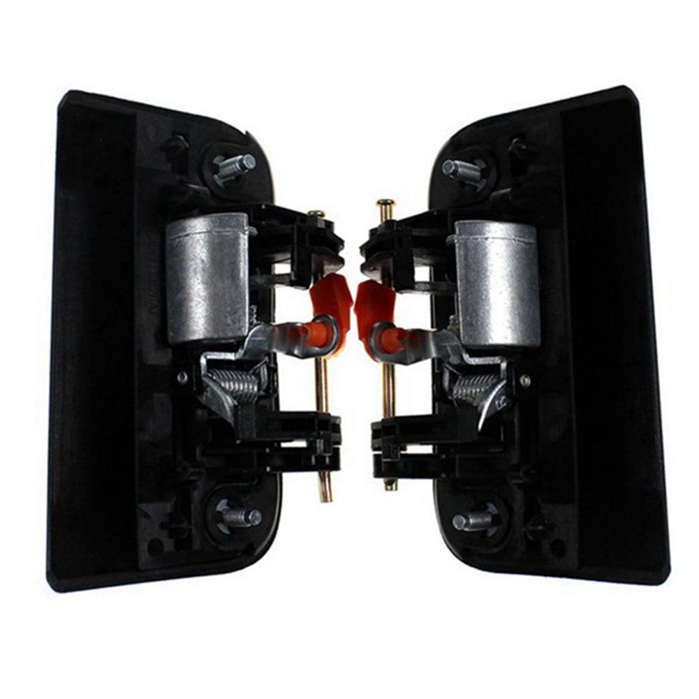 AA92-Rear Door Exterior Handle Black For Jeep Compass 2007-2016 Black Right