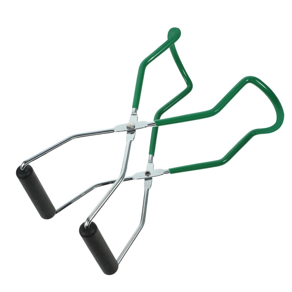 1 Pc Canning Jar Lifter with Non-Slip Grips Handle, Canning Tongs Cans Gripper Clamp Canned Clip for Kitchen Restaurant Wide