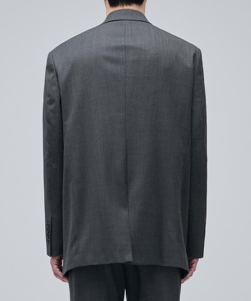 Musinsa Standard Wool Blend Oversized Blazer [Medium Grey]