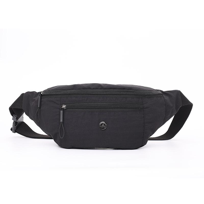 Sports Outgoing Waist Bag Lightweight Solid Color Women's Chest Bag Crossbody Bag