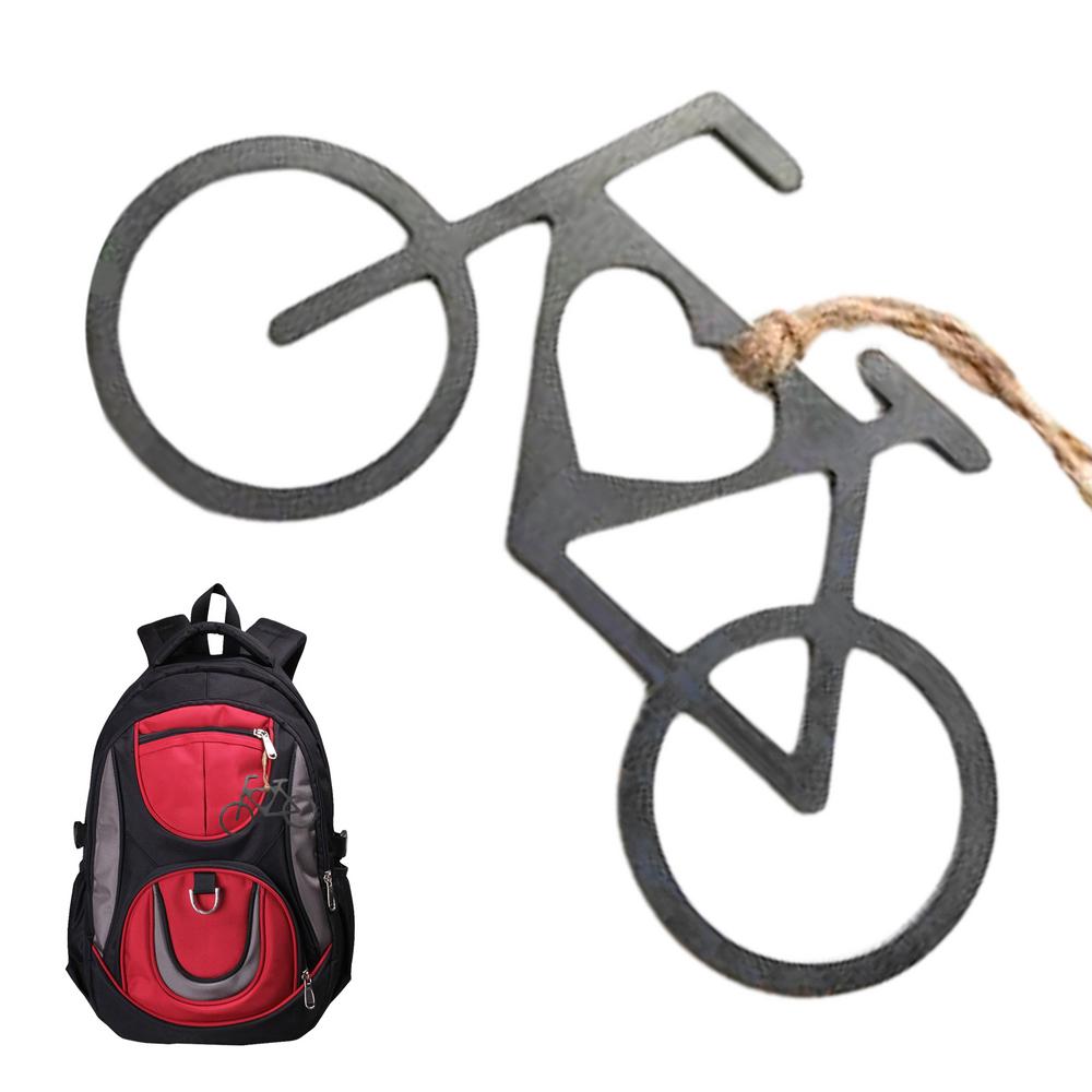 

Рождественские украшения в виде велосипедов, Портативное металлическое украшение в виде велосипеда, Подвеска для автомобиля, Многофункциональный декор для салона автомобиля, Праздничные центральные элементы чёрный