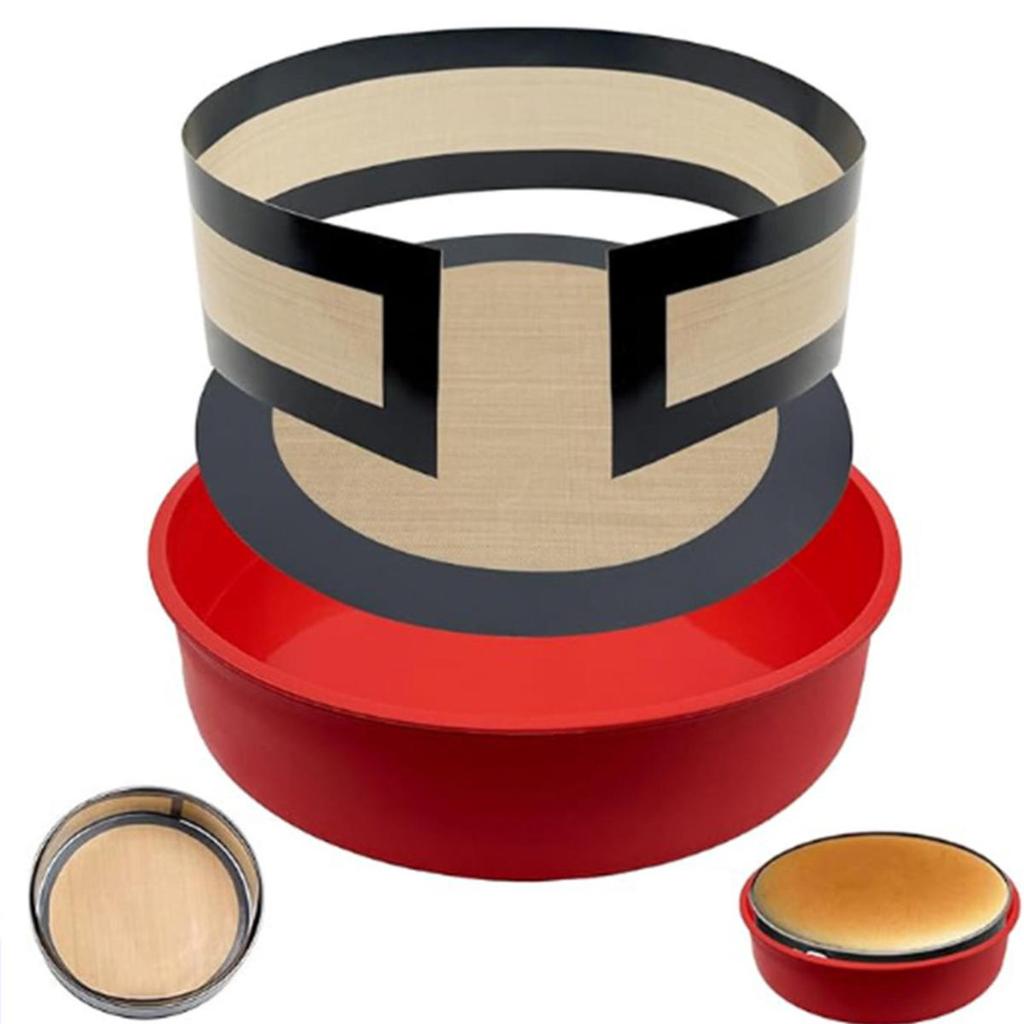 1 Sada Silikonové Pečicí Vložky Opakovaně Použitelná Pečicí Forma Nepřilnavé Potravinářské Silikonové Podložky Žáruvzdorný Talíř na Pečení Chleba pro Pečení Kuchyňské Nářadí