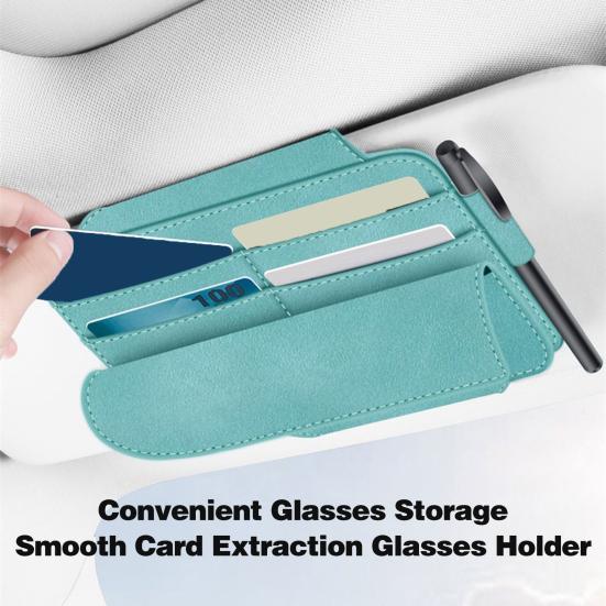 

Хранение автомобильных очков, удобная папка, съемный сейф для одной руки, доступ к картам, гладкие извлекаемые очки