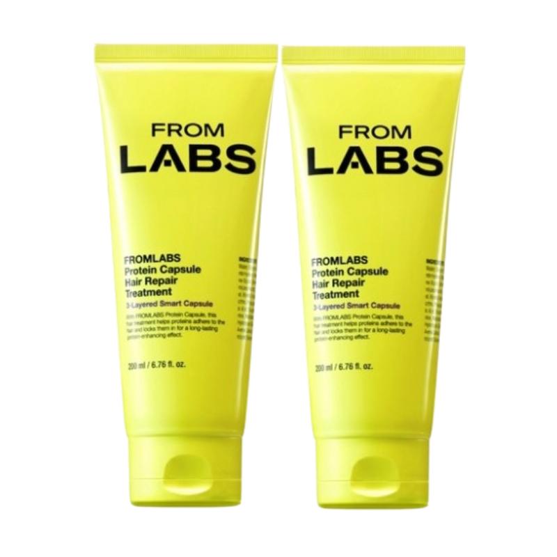 

Fromlabs Протеиновый абсорбирующий уход для волос 200 мл | Формула шелковистого восстановления | Цитрусово-розово-травяной аромат | Маска для волос для ухода за повреждениями 200ml 2ea
