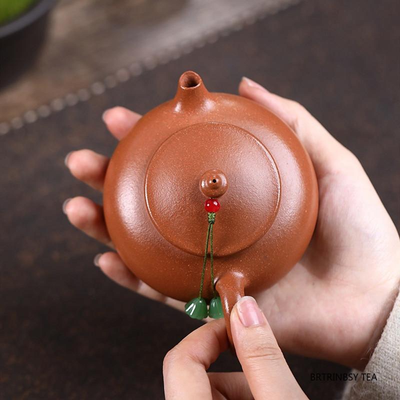 150ml Yixing Purple Clay Teapots Chinese Handmade Beauty Tea Pot Raw Ore Zisha Tea Set Tradition Household Kettle Teaware