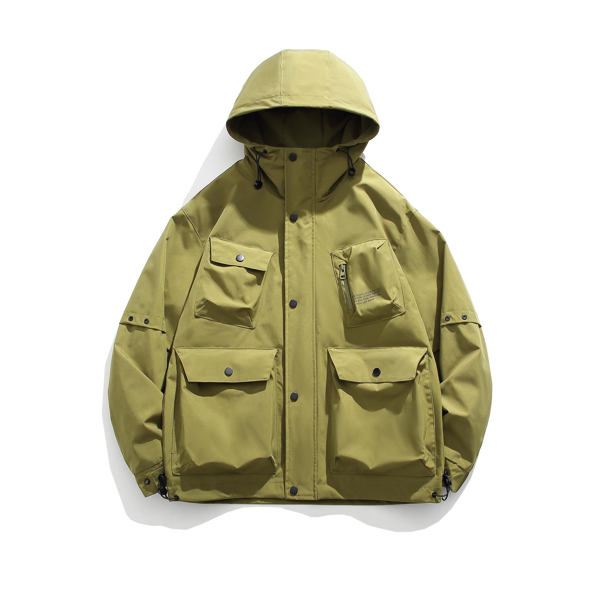 Куртка с капюшоном Мужская сезонная повседневная куртка для мальчиков Модная горная — фото 6