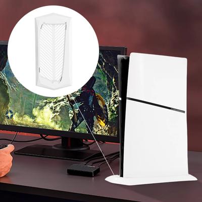 Game Console Cooling Bracket Strong Load-bearing Hollow Construction Heat Dissipation Game Console Stand for PS5 Slim