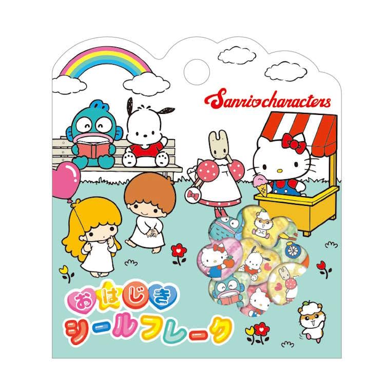 

Crux Sanrio Characters Marble Sticker Flakes Stickers Deco Decoration Marker 267188