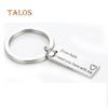 Drive Safe Letters Tag Charm Pendant Car Keychain Key Ring Couple Lovers Gifts Suspension Trinket