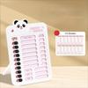 1 Set Chore Chart Children's Self-discipline Punch Card Panda To Do List Reminder  Board  Stationary