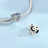 Copper Metal Bead Component Luminous Starry Sky Compatible With Authentic Original Charm Bead Component Bracelet High Quality Fine Jewelry Do It