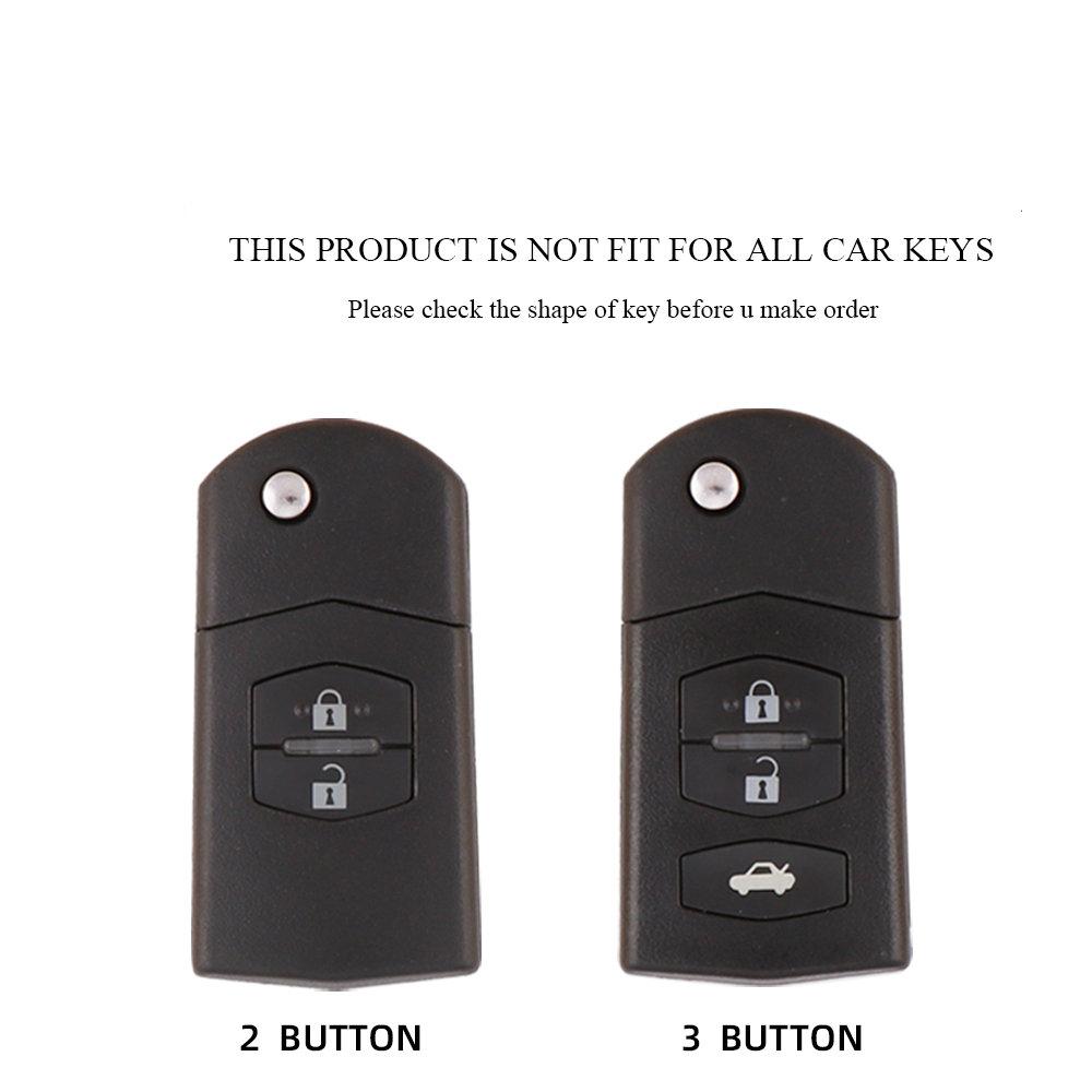 Tpu Car Key Case Cover For Mazda 2 3 5 6 8 Cx7 Cx-7 Cx5 Cx-5 Cx9 Cx-9 Mx5 Mx-5 M6 Rx8 Rx-8 2 3 4 Buttons Protector