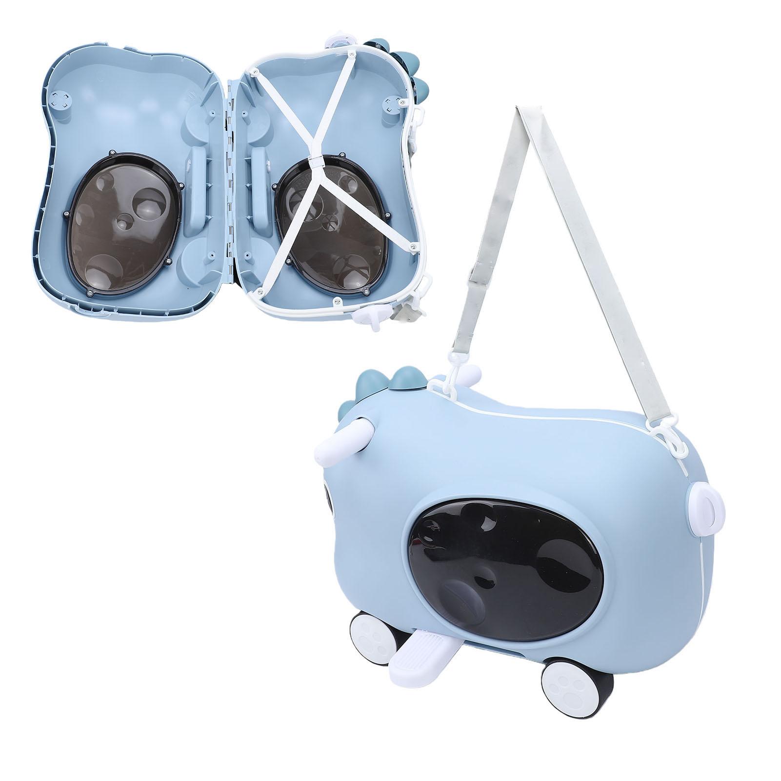 

Kids Ride On Suitcase with Foldable Pedal Lightweight Kids Luggage Travel for Boys Girls