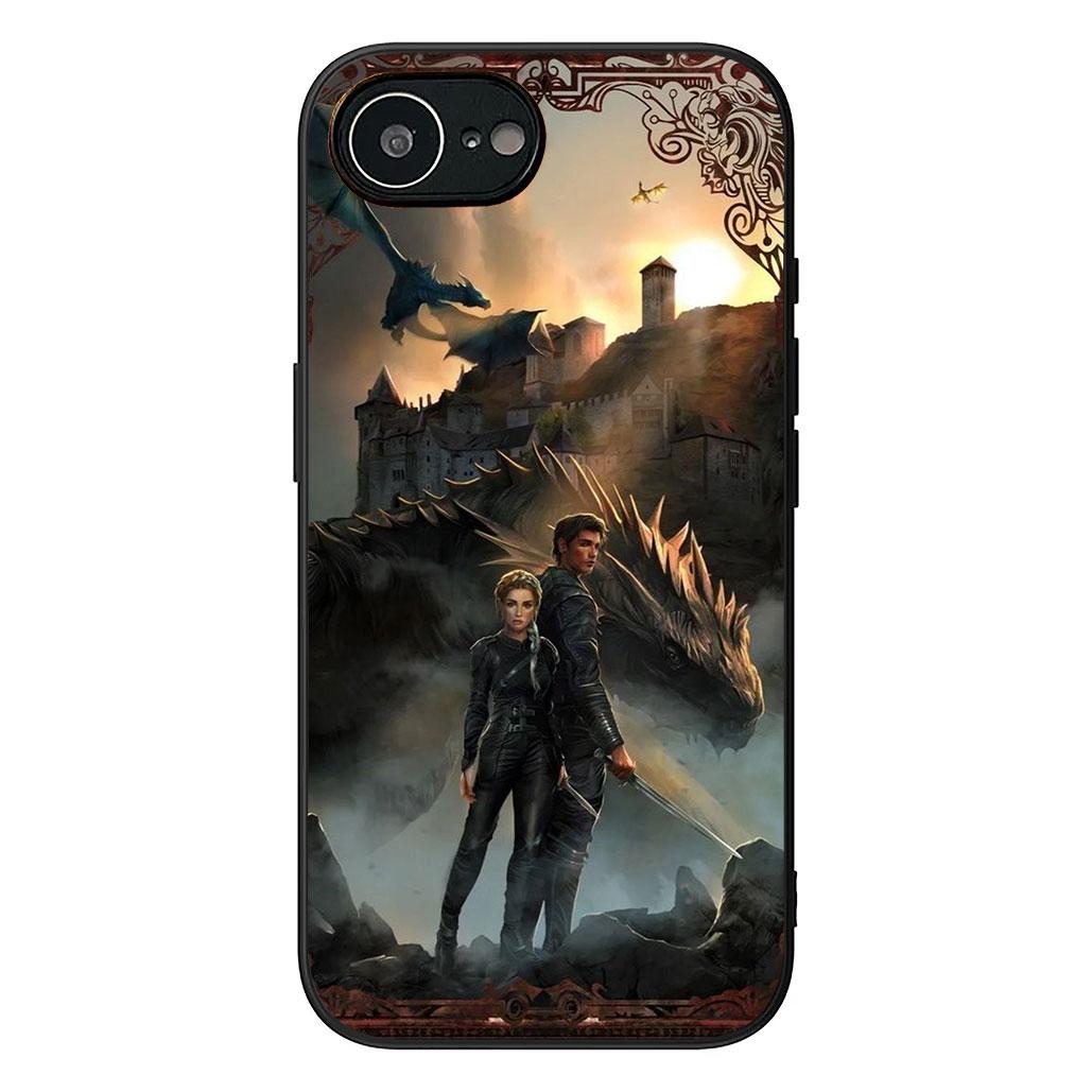 

Book Dragon Fourth Wing Phone Case for Xiaomi Redmi Note 13 14 ProPlus Pro Plus 14C A4 13C Pro+ Note14 Protective Cover Redmi Note 13 Pro+ 5G