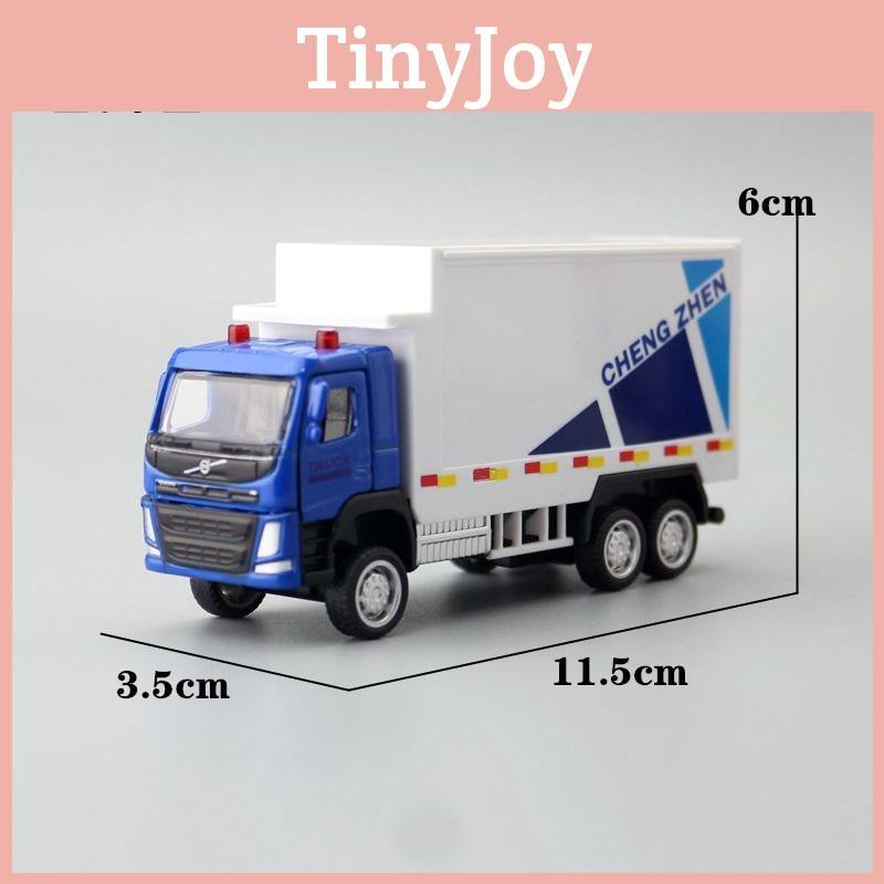 Simulation Container Alloy Transport Vehicle Model Toy With Doors Double